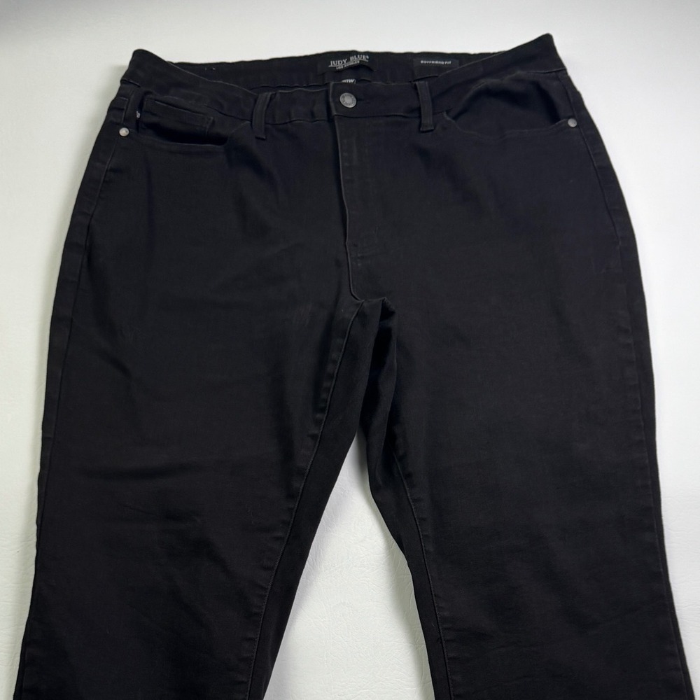 Judy Blue Boyfriend Fit Black Jeans Plus Size 20W Stretchy Denim JB88175 BK - Picture 11 of 16